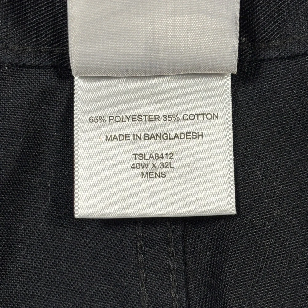 Tesla Cargo Pants Mens 40x32 Black Uniform Work‎ Trousers TSLA8412